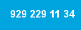 929 229 11 34 929 229 11 34